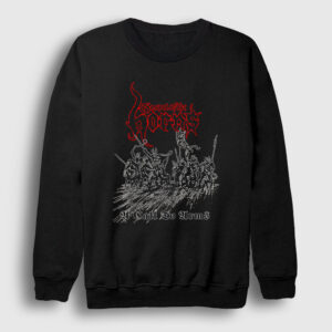 A Call To Arms Gospel Of The Horns Sweatshirt siyah