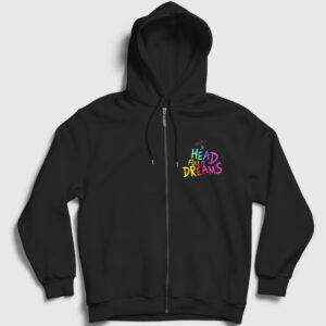 A Head Full Of Dreams Coldplay Fermuarlı Kapşonlu Sweatshirt