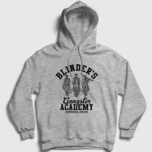 Academy Peaky Blinders Kapşonlu Sweatshirt gri kırçıllı