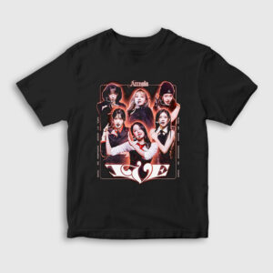 Accendio K-Pop ive Ive Çocuk Tişört