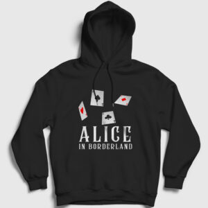 Aces Alice In Borderland Kapşonlu Sweatshirt