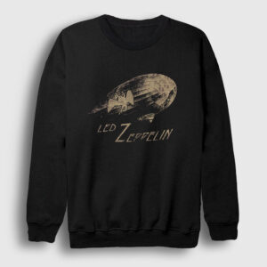 Airship Led Zeppelin Sweatshirt siyah