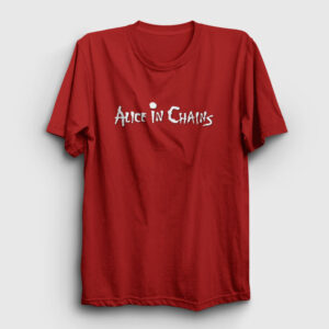 Alice In Chains Tişört kırmızı