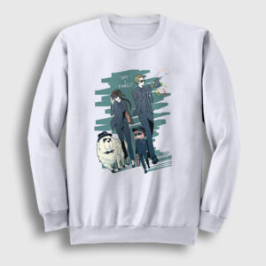 All Anime Spy X Family Sweatshirt beyaz