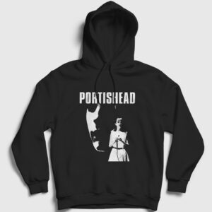 All Mine Müzik Portishead Kapşonlu Sweatshirt siyah