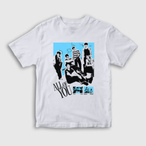 All Of You K Pop Riize Çocuk Tişört beyaz