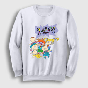 All Rugrats Sweatshirt beyaz