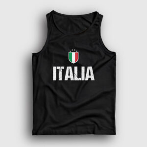 Amblem Italia Italya Atlet siyah