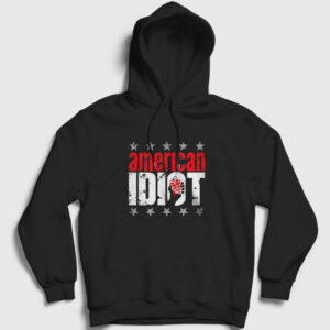 American Idiot V3 Green Day Kapşonlu Sweatshirt