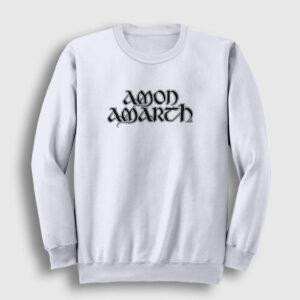 Amon Amarth Sweatshirt beyaz