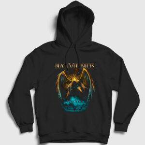 Angel Black Veil Brides Kapşonlu Sweatshirt siyah