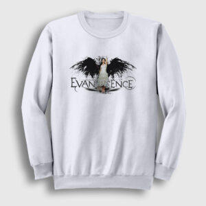 Angel Evanescence Sweatshirt beyaz