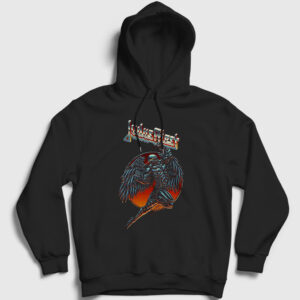 Angel Judas Priest Kapşonlu Sweatshirt