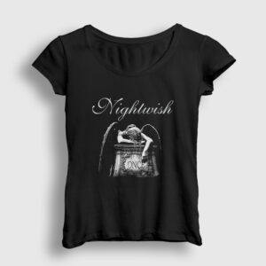 Angel Metal Nightwish Kadın Tişört siyah