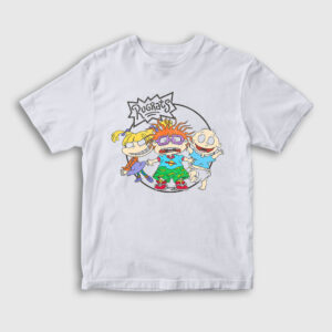 Angelica Chuckie Tommy Rugrats Çocuk Tişört beyaz