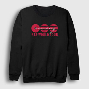 Arirang World Tour Bts Sweatshirt siyah