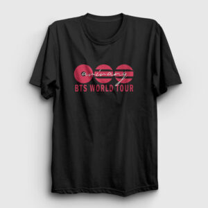 Arirang World Tour Bts Tişört siyah