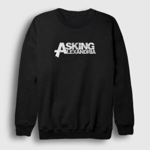 Asking Alexandria Sweatshirt siyah