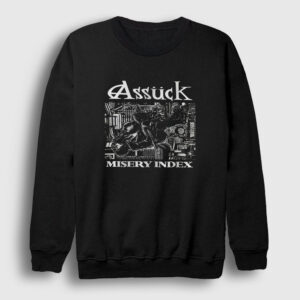 Assück Metal Misery Index Sweatshirt siyah