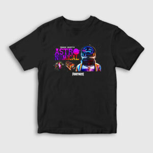 Astro Jack Fortnite Çocuk Tişört siyah