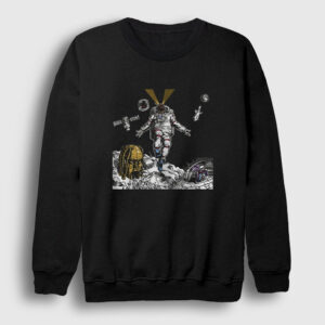 Astronaut Astroworld Travis Scott Sweatshirt siyah