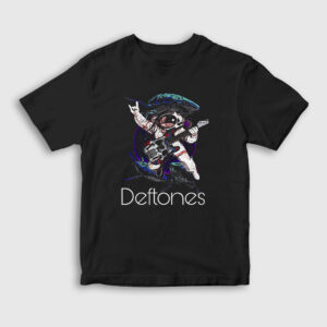 Astronaut Deftones Çocuk Tişört siyah