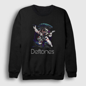 Astronaut Deftones Sweatshirt siyah