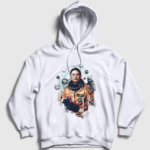 Astronaut Science Elon Musk Kapşonlu Sweatshirt