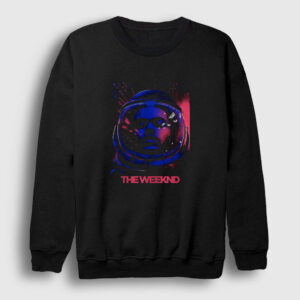 Astronaut The Weeknd Sweatshirt siyah