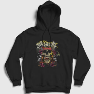 Axl Rose Guns N' Roses Kapşonlu Sweatshirt siyah