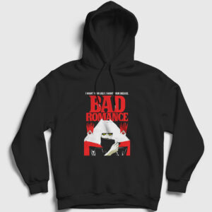 Bad Romance Müzik Lady Gaga Kapşonlu Sweatshirt