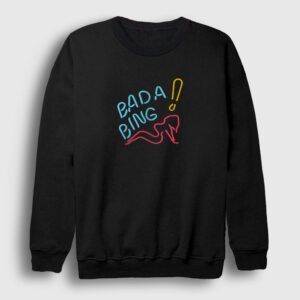 Bada Bing Sopranos Sweatshirt siyah