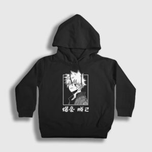 Bakugo Anime Boku No Hero Academia Çocuk Kapşonlu Sweatshirt