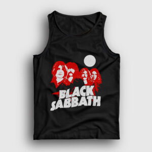 Band Black Sabbath Atlet siyah