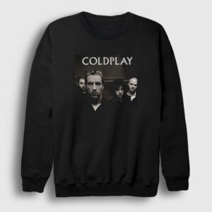 Band Coldplay Sweatshirt siyah