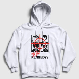 Band Dead Kennedys Kapşonlu Sweatshirt beyaz