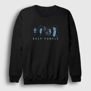Band Deep Purple Sweatshirt siyah