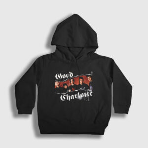 Band Good Charlotte Çocuk Kapşonlu Sweatshirt siyah