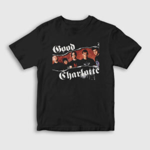 Band Good Charlotte Çocuk Tişört siyah