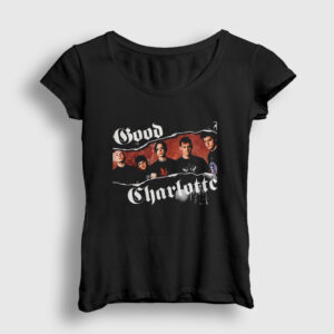 Band Good Charlotte Kadın Tişört siyah