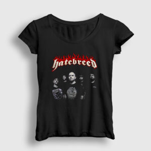 Band Hatebreed Kadın Tişört siyah
