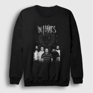 Band In Flames Sweatshirt siyah