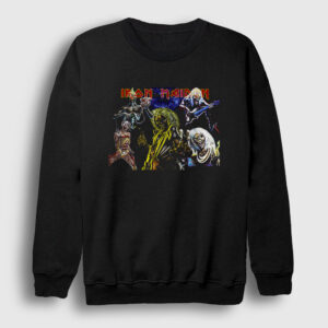 Band Iron Maiden Sweatshirt siyah