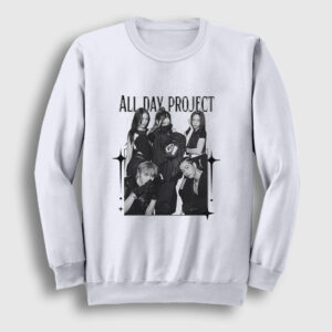 Band K-Pop AllDay Project Sweatshirt beyaz