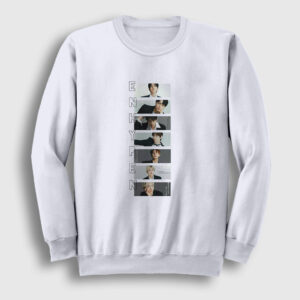 Band K Pop Enhypen Sweatshirt beyaz