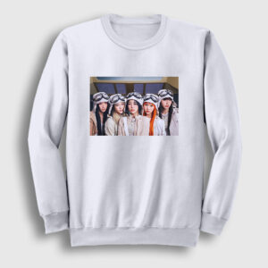 Band K Pop Young Posse Sweatshirt beyaz