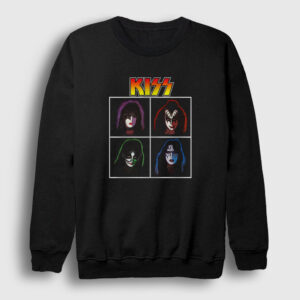 Band Kiss Sweatshirt siyah