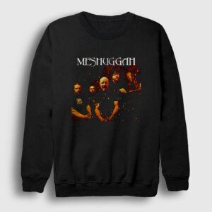 Band Meshuggah Sweatshirt siyah