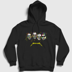 Band Metallica Kapşonlu Sweatshirt