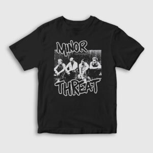 Band Müzik Minor Threat Çocuk Tişört